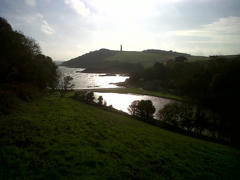 Approaching Gribben Head, Cornwall